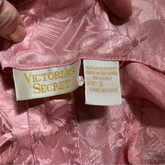 Vintage Victoria Secret Gold Label Mini Slip Dress Small - Picture 2 of 6